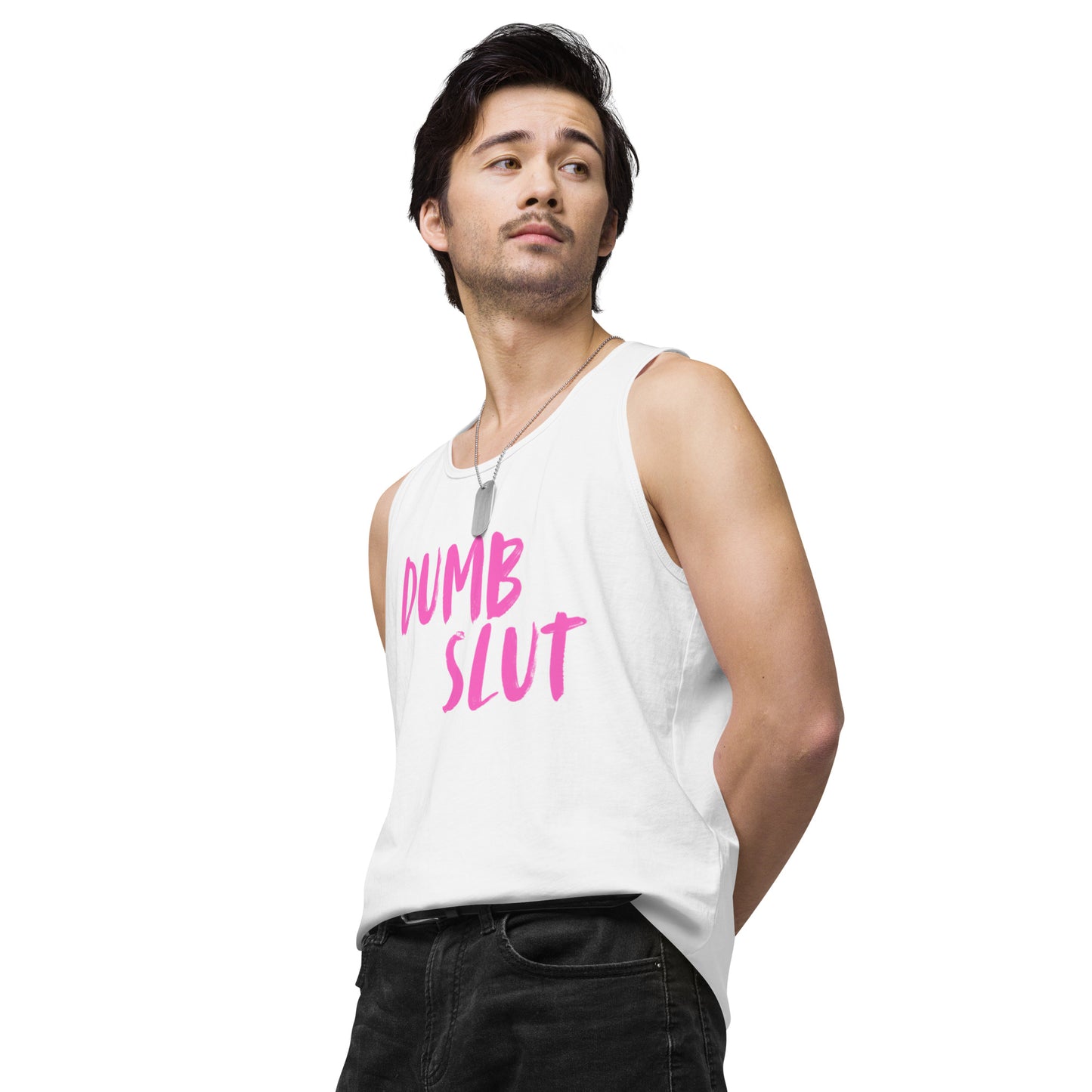 Dumb Slut Tank (Pink)